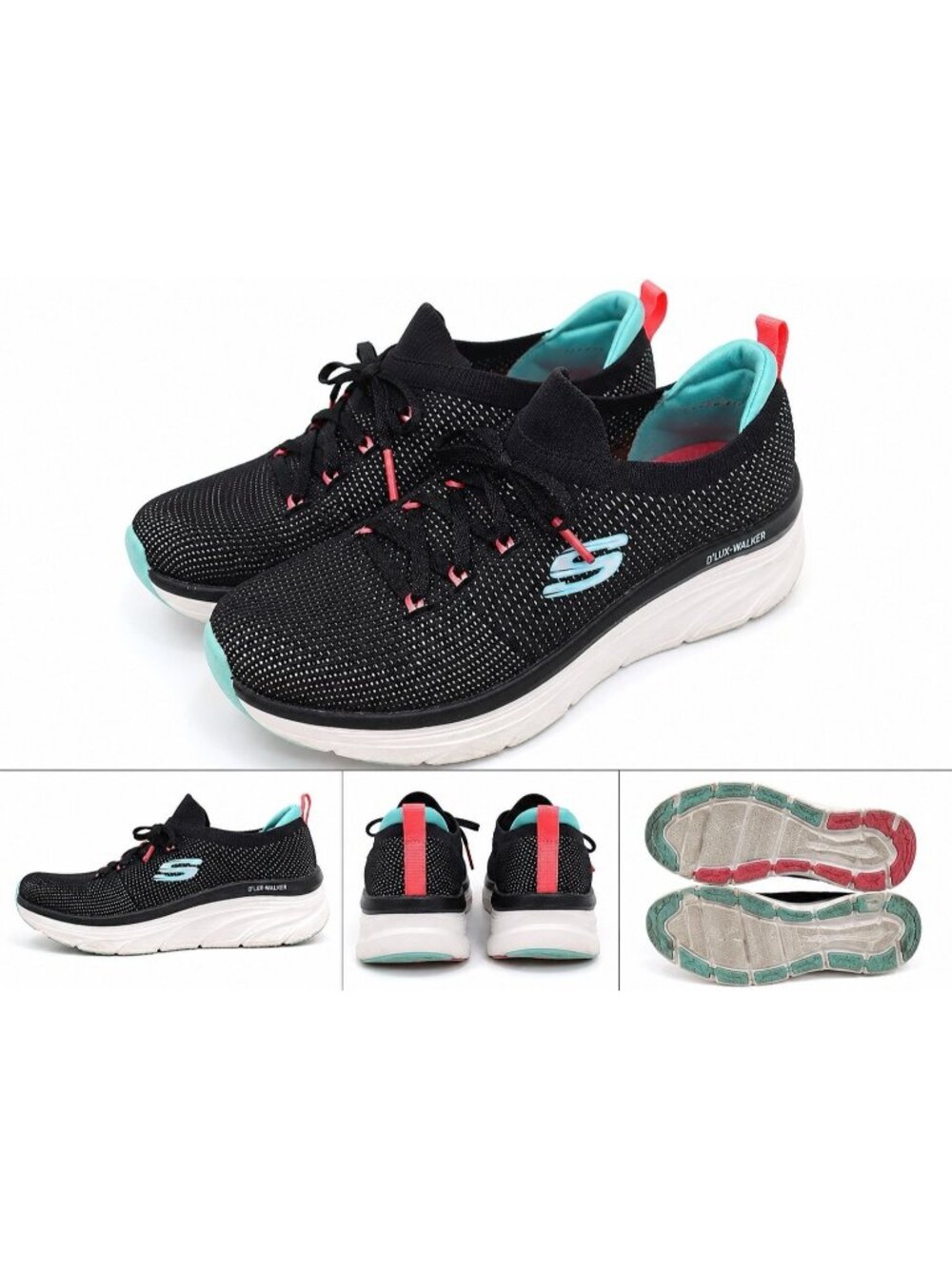 Skechers D’Lux Walker Sneakers Infinite Motion  Walking Shoes Memory Foam 7.5